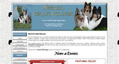 Desktop Screenshot of calcollierescue.org