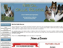 Tablet Screenshot of calcollierescue.org